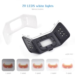 JUMTOP Intraoral Dental Photography Light 6000-6500K Color Temperature Dentist Flash Light Oral Filling Lamp