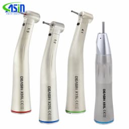 High Quality Dental Low Speed Handpiece 1:1 1:5 20:1 Fiber Optic Straight Contra Angle X25L X95L Air Turbine