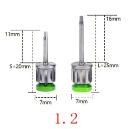 Dental Implant Restoration Tool Kit: 1Pc Universal Implant Torque Screwdrivers Wrench with 10 - 70NCM