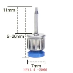 Dental Implant Restoration Tool Kit: 1Pc Universal Implant Torque Screwdrivers Wrench with 10 - 70NCM
