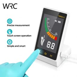 TOPEX II Dental Apex Locator 3.5 Inch Touch Screen Accurate Root Canal Length Tester Endodontic Equipment for Dental Office Use