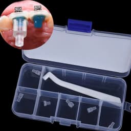 Dental Materials Mini Orthodontic Accessories Injection Mould Bracket Lingual Button