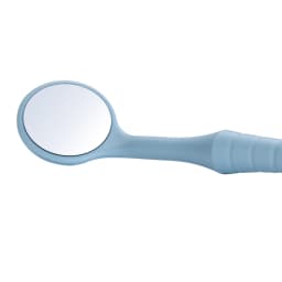 Dental Single/Double Sided Anti-fog Mouth Mirror Oral Mirrors With Handle 18/24mm Autoclavable Replace12PCS Ultra-clear Mirrors