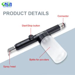 Dental Aluminum Oxide Micro blaster/ Alumina Air Abrasion Polisher Sandblasting Sandblaster teeth whitening pen 2/4hole
