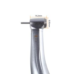 Dental Increasing 1:5 ratio Handpiece LED Fiber Optic Push Button Contra Angle 4 Spray Autochuck For NSK KAVO Electric Motor
