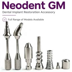 Neodent GM Multi‑unit Angled Abutment 17° 30° Mini Conical MUA Angled Abutment Dental Implant Restoration Accessories