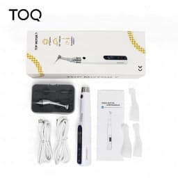 TOQ Mini Endo Motor with Built‑in Apex Locator 16:1 Reduction Contra Angle Portable Endodontic Treatment Instrument For Clinic