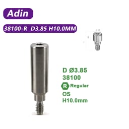 10Pcs/lot Titanium Healing Abutment for Adin RS Series | Adin Compatible Dental Implant Healing Accessories