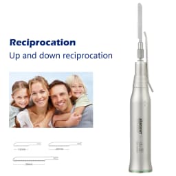 SANDENT Dental Micro Saw Surgical Handpiece 3.2:1 Reciprocating Bone Cutting Fit NSK Up & Down Reciprocation Osteotomy