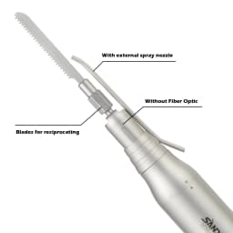 SANDENT Dental Micro Saw Surgical Handpiece 3.2:1 Reciprocating Bone Cutting Fit NSK Up & Down Reciprocation Osteotomy