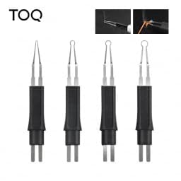 4 Pcs/Pack Dental Heated Gutta Cutter Tips for Gutta Percha Point Heating Cutter Tooth Gum