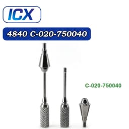 For ICX Implant System Dental Healing Abutment Healing Cap Cover Screw Lab Analog Digital Analog Multi Unit Straight Abutment