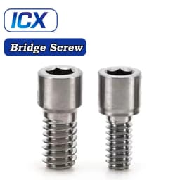 For ICX Implant System Dental Healing Abutment Healing Cap Cover Screw Lab Analog Digital Analog Multi Unit Straight Abutment