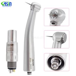 DEASIN Dental stainless steel handpiece Z9000L high speed standard head handpiece air turbine optical fiber tooth equipment