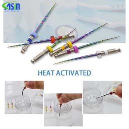 Rainbow Series 6pcs/pack Dental Endo Gold Files X-Pro Large NITI Taper Rotary Endodontic File SX S1 F1 F2 F3 21MM 25MM 31MM