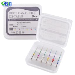 Rainbow Series 6pcs/pack Dental Endo Gold Files X-Pro Large NITI Taper Rotary Endodontic File SX S1 F1 F2 F3 21MM 25MM 31MM