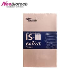 NeoBiotech IS‑III Active CMI Dental Implant, SLA Surface Internal Hex Titanium Fixture D3.0-5.0, D4.0×L10 Bone Level Restoration