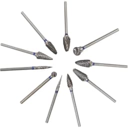 Dental Polishing HP 2.35mm Tungsten Carbide Steel Burs bur Tooth Drill Fit dental low speed straight handpiece