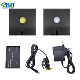 DEASIN Dental 5W Wireless Headlight Headlamp With Glasses Clip Portable Binocular Light For Dental Lab Medical Dental Magnifier