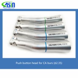 DEASIN KV E20L Type Dental Low Speed Handpiece Contra Angle Kavo 1:1 4:1 With / None Optic Fiber Blue Rings Green Rings