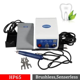 Dental Micromotor Polisher Marathon Brushless 50K RPM Handpiece Portable Polishing Set Dentistry Model Teeth Dental Tool