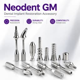 Compatible For Neodent GM 17° Multi‑unit Angled Abutment GM 30° Mini Conical MUA Angled Abutment Dental Implant Accessories