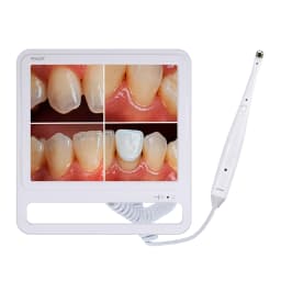 Wireless WiFi HD Dental Intraoral Camera 8 LED Macro Lens + 17 Inch LCD Screen Monitor Chair Side
