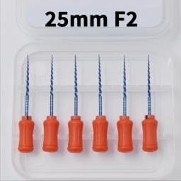 Glin Dental NiTi Hand Use Blue Endodontics Files For Root Canal Treatment Heat Activated Dentist Material F4 F5 Instrument