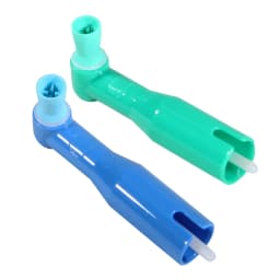 360° Swivel Dental Cordless Electric Hygiene Polishing Prophy Handpiece LCD Screen 4:1 Nose Cone + 2 Prophy Angles