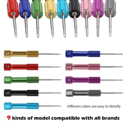 9Pcs/Kit Dental Implant Screw Driver Micro Screwdriver Handle for Implants Drilling Universal Dental instruments