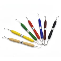 JUMTOP 7Pcs Dental Resin Filler Aesthetic Restoration Tools Double Head Resin Sculpture Knife