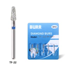 Dental Diamond Burs For High Speed Handpiece Friction Grip FG 1.6mm Bur 5Pcs/Box 42Types Polishing Teeth Whitening Tools
