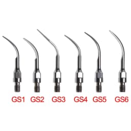 5PCS Packing 12 Types Dental Ultrasonic Piezo Scaler Scaling Endo Perio Tip Fit SIRONA scaler CE Certified