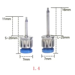 Dental Prosthetic Screwdriver ICX ITI Dentium Osstem Anlylos Nobel ICX Surgery Ratchet Screw Drivers Universal Torque Wrench