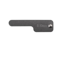 Dental Interproximal Reduction Gauge Ruler Tooth Gap Measure Reciprocating IPR System Stainless Steel Orthodontic Instrument