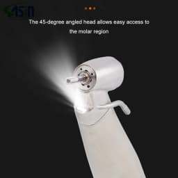DEASIN Dental Inner&External Channel 1:4.2 Increasing Speed Contra Angle Electric Micromotor 45 Degree Fiber Optic Handpiece