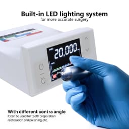 Portable Dental Electric Motor Brushless Digital Electric Micro motor Micromotor For 1:1/1:5/16:1 LED Handpiece Dentist Tools