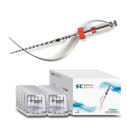 SOCO PLUS COXO 6pcs/Box Heat Activated Canal Root Files 21/25/31mm Dentist Tools Can Bend for Preparing Root Canal Treatment