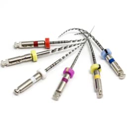 SOCO PLUS COXO 6pcs/Box Heat Activated Canal Root Files 21/25/31mm Dentist Tools Can Bend for Preparing Root Canal Treatment