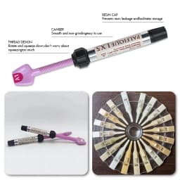 Dental Tokuyama Palfique LX5 Light Cure Composite Resin Universal Restorative Material 3.8g/pcs A1 A2 A3 A3.5 CE