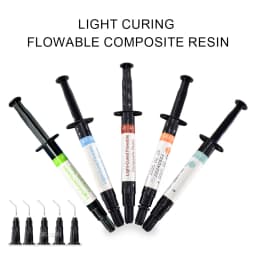 A1 A2 A3 A3.5 B1 Universal Dental Light Curing flowable Composite Resin for Tooth Restoration Dental Materials Available In 4 Co