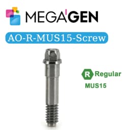 MegaGen AnyOne Implant Parts Healing Abutment Impression Coping Analog Bridge Abutment Screw Medical Grade 5 Titanium Alloy