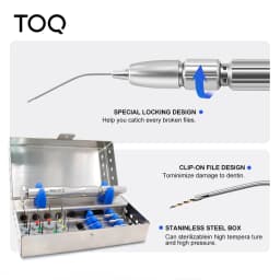 Dental Endodontic Endo File Removal System Kit Endo Broken File Removal Instrument Set Root Canal File Extractor For Clinic
