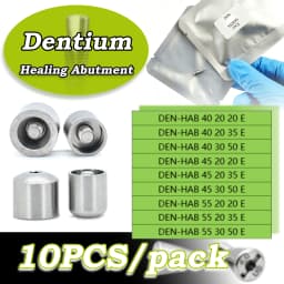 Dental Healing Abutment & Cover Screw & Cap For Dentium Healing Abutment Dental Implant Accessories
