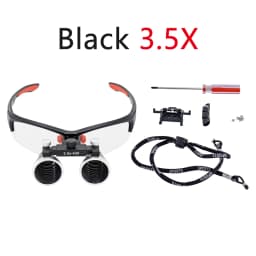 3.5X/2.5X Magnification Binocular Dental Loupe Surgery Surgical Magnifier Medical Operation Loupes
