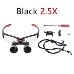 3.5X/2.5X Magnification Binocular Dental Loupe Surgery Surgical Magnifier Medical Operation Loupes