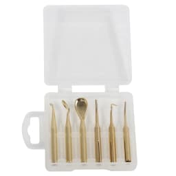 Dental Lab Electric handle wax carving heater kit include 6 Wax Tips+2 Pens Pot