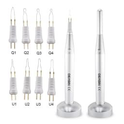 Dental Endo Gutta cutter Teeth Whitening Oral Hygiene Dental Equipment Tooth Gum Cutter Dental Gutta Percha Cutter with 8 Tips