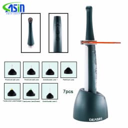 Wireless Dental Curing Lamp Dental Photopolymerizer 2500 Mw/cm2 Highlight Dental Resin Dental Materials
