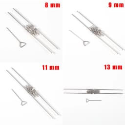 Dental Orthodontic Expansion Screws Rapid Palatal Expander Stainless Steel for frame Type 5 Sizes